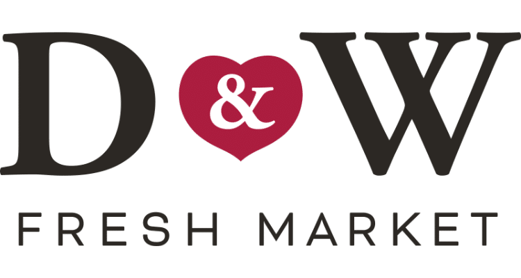 A theme logo of D&W Fresh Market